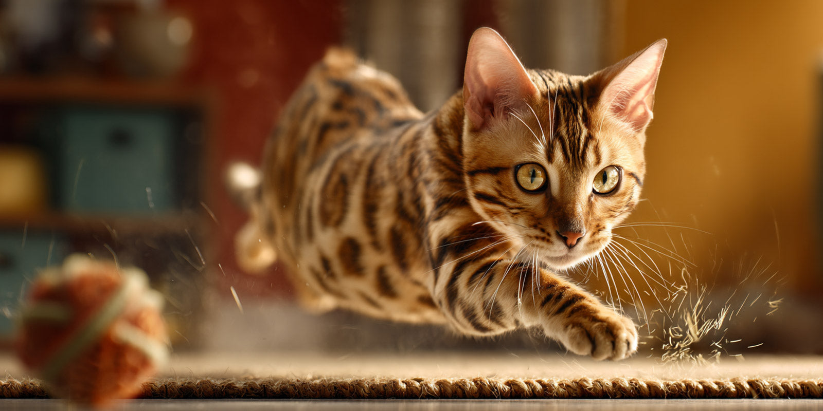 Le jeu, clé pour stopper hurlements et marquages chez le chat Bengal