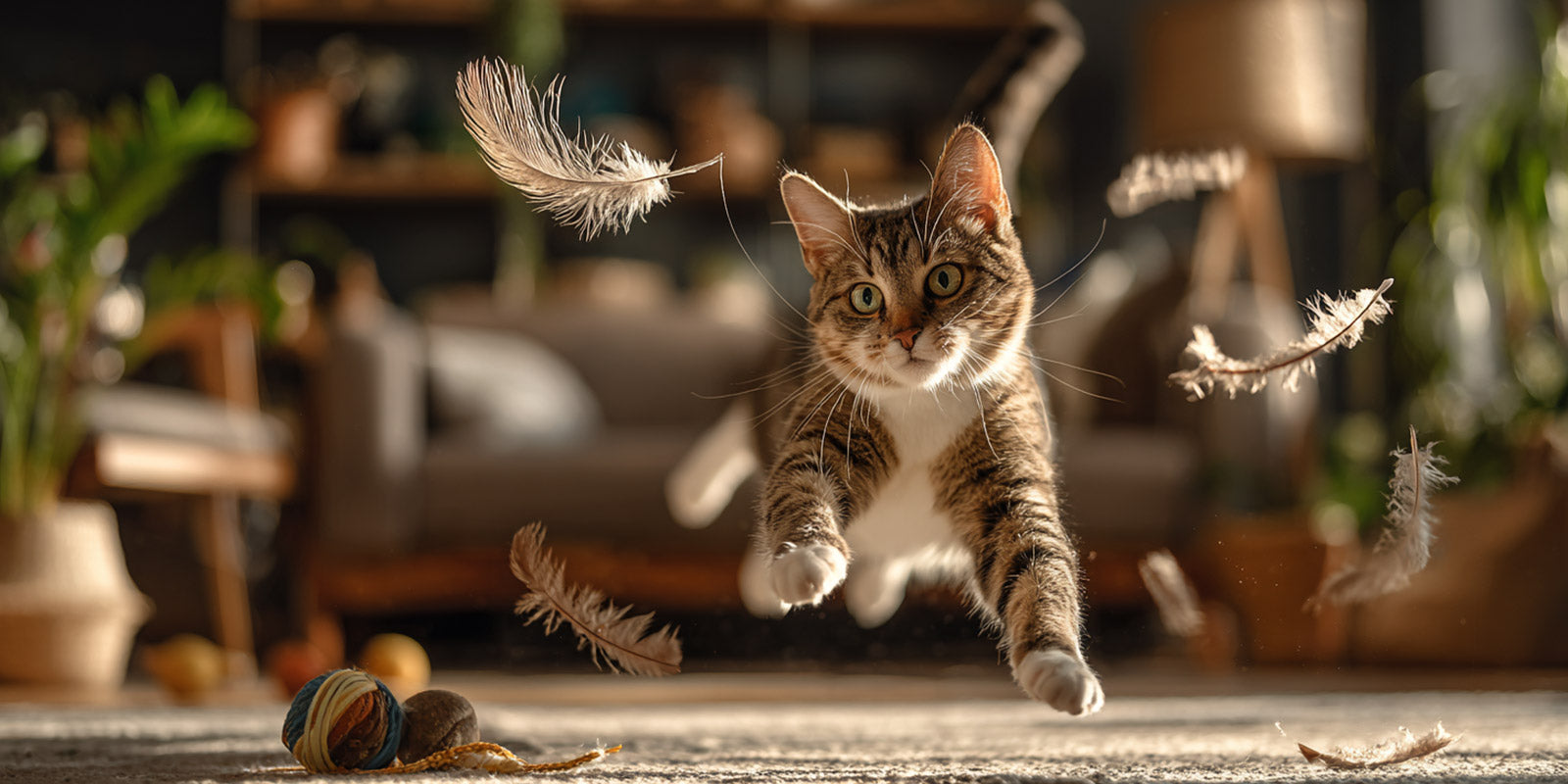 Jeux pour chats d’intérieur : éviter l’ennui, prise de poids… bêtises