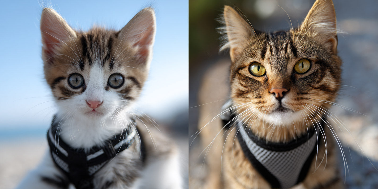 Comment habituer son chat senior ou junior à son harnais ?