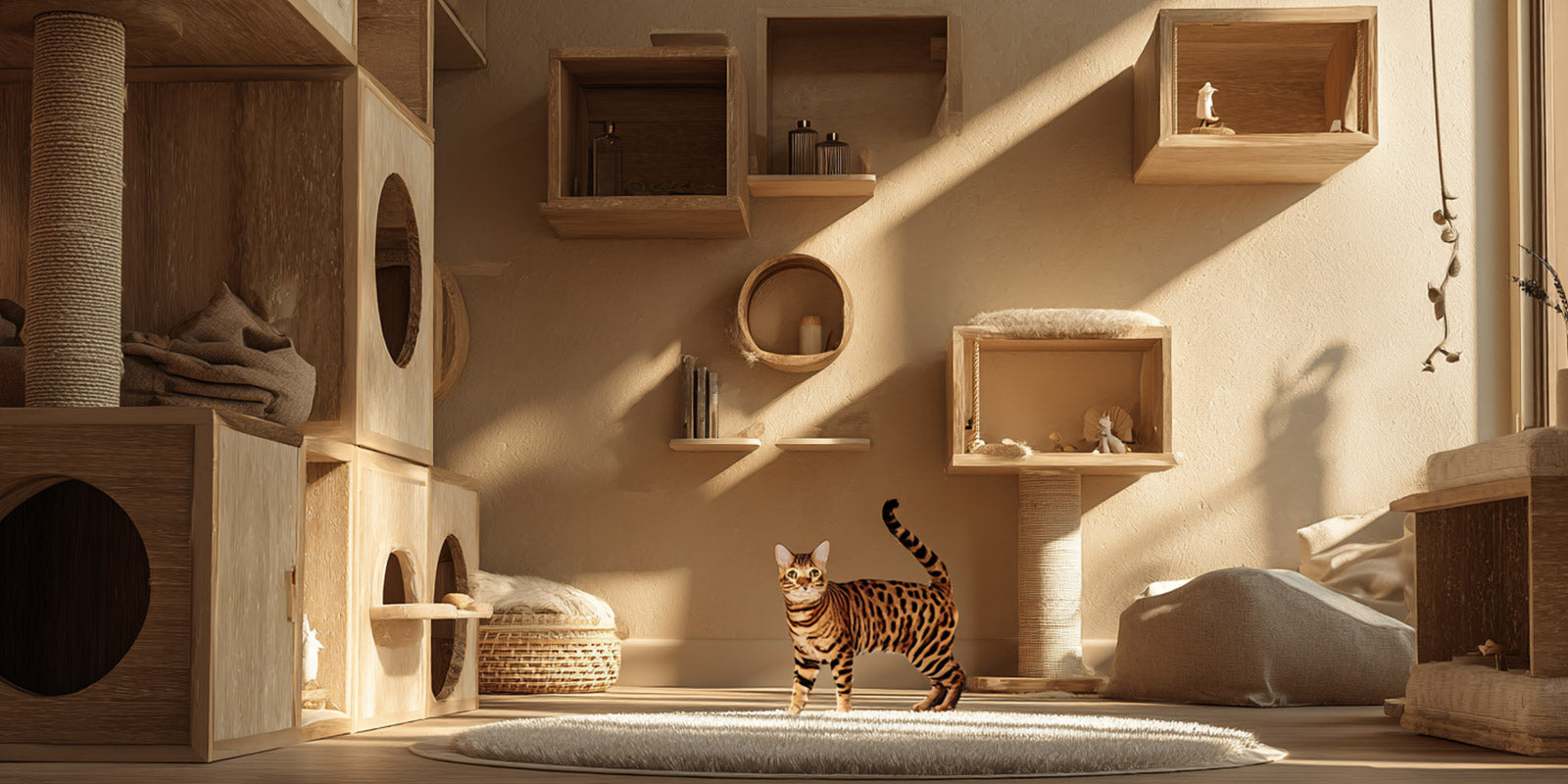 Aménager un espace stimulant pour votre chat d'appartement